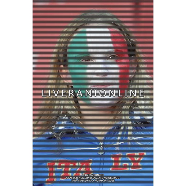 Fifa World Cup Sud Africa 2010 Match #41 Johannesburg (Ellis Park Stadium) - 24.06.2010 Slovacchia-Italia Nella Foto: TIFOSI /Ph.Vitez-Ag. Aldo Liverani