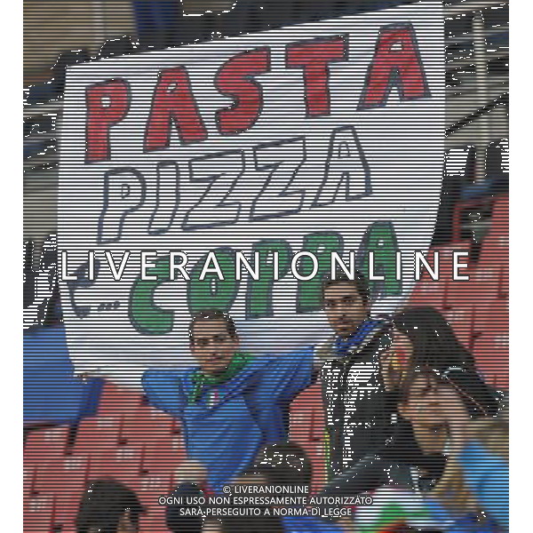 Fifa World Cup Sud Africa 2010 Match #41 Johannesburg (Ellis Park Stadium) - 24.06.2010 Slovacchia-Italia Nella Foto: TIFOSI /Ph.Vitez-Ag. Aldo Liverani
