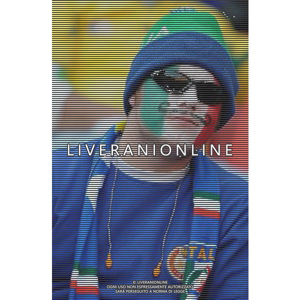 Fifa World Cup Sud Africa 2010 Match #41 Johannesburg (Ellis Park Stadium) - 24.06.2010 Slovacchia-Italia Nella Foto: TIFOSI /Ph.Vitez-Ag. Aldo Liverani