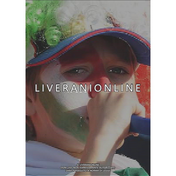 Fifa World Cup Sud Africa 2010 Match #41 Johannesburg (Ellis Park Stadium) - 24.06.2010 Slovacchia-Italia Nella Foto: TIFOSI /Ph.Vitez-Ag. Aldo Liverani