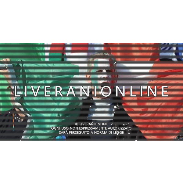 Fifa World Cup Sud Africa 2010 Match #41 Johannesburg (Ellis Park Stadium) - 24.06.2010 Slovacchia-Italia Nella Foto: TIFOSI /Ph.Vitez-Ag. Aldo Liverani