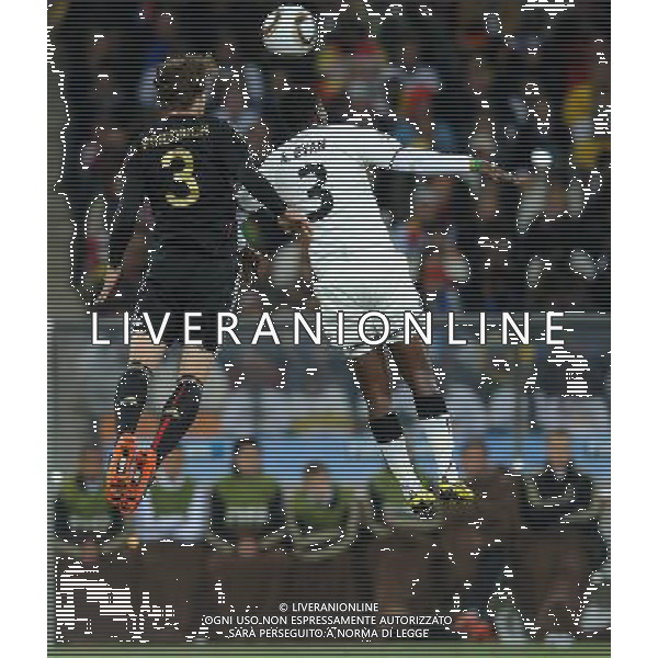 Fifa World Cup Sud Africa 2010 Match #39 Johannesburg (Soccer City Stadium) - 23.06.2010 Ghana-Germania Nella Foto:Arne FRIEDRICH-Asamoah GYAN /Ph.Vitez-Ag. Aldo Liverani