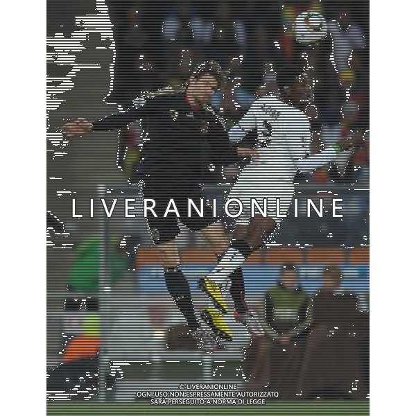 Fifa World Cup Sud Africa 2010 Match #39 Johannesburg (Soccer City Stadium) - 23.06.2010 Ghana-Germania Nella Foto:Arne FRIEDRICH-Asamoah GYAN /Ph.Vitez-Ag. Aldo Liverani