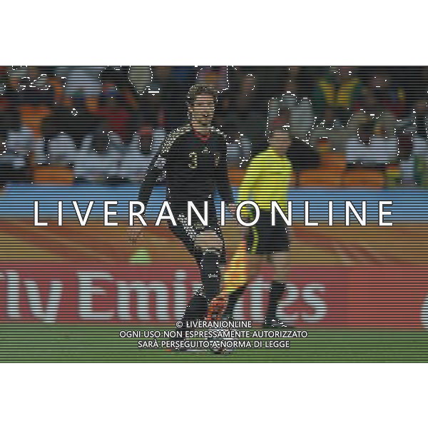 Fifa World Cup Sud Africa 2010 Match #39 Johannesburg (Soccer City Stadium) - 23.06.2010 Ghana-Germania Nella Foto:Arne FRIEDRICH /Ph.Vitez-Ag. Aldo Liverani