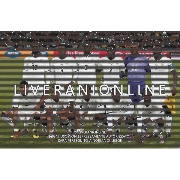 Fifa World Cup Sud Africa 2010 Match #39 Johannesburg (Soccer City Stadium) - 23.06.2010 Ghana-Germania Nella Foto:Ghana Squadra Formazione /Ph.Vitez-Ag. Aldo Liverani