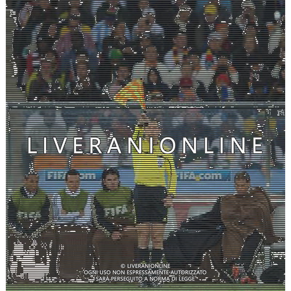 Fifa World Cup Sud Africa 2010 Match #39 Johannesburg (Soccer City Stadium) - 23.06.2010 Ghana-Germania Nella Foto:Guardalinee /Ph.Vitez-Ag. Aldo Liverani