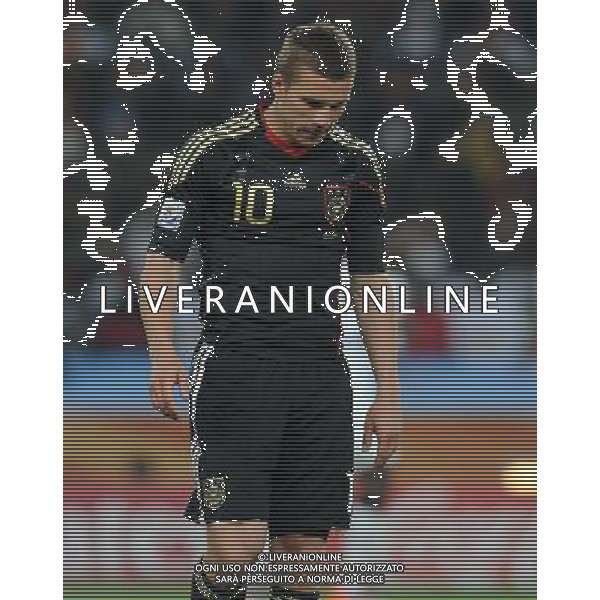 Fifa World Cup Sud Africa 2010 Match #39 Johannesburg (Soccer City Stadium) - 23.06.2010 Ghana-Germania Nella Foto:Lukas PODOLSKI /Ph.Vitez-Ag. Aldo Liverani