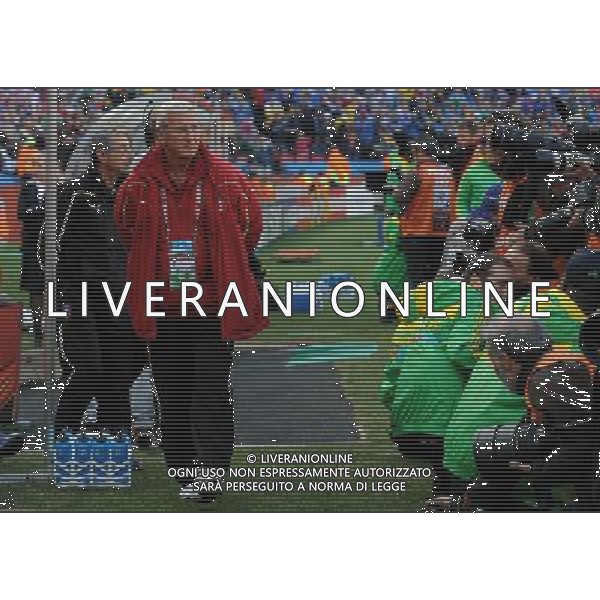 Fifa World Cup Sud Africa 2010 Match #41 Johannesburg (Ellis Park Stadium) - 24.06.2010 Slovacchia-Italia Nella Foto:lippi /Ph.Vitez-Ag. Aldo Liverani