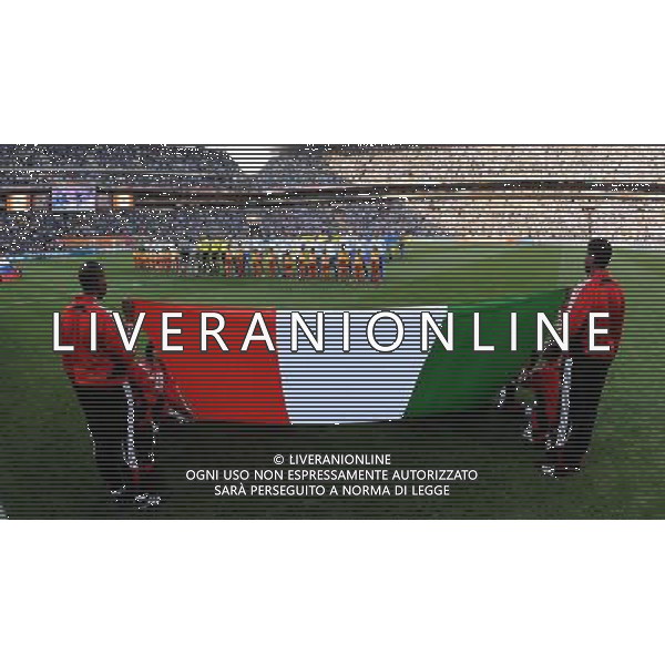 Fifa World Cup Sud Africa 2010 Match #41 Johannesburg (Ellis Park Stadium) - 24.06.2010 Slovacchia-Italia Nella Foto:inni /Ph.Vitez-Ag. Aldo Liverani