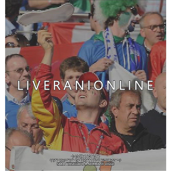 Fifa World Cup Sud Africa 2010 Match #41 Johannesburg (Ellis Park Stadium) - 24.06.2010 Slovacchia-Italia Nella Foto:tifoso pizza /Ph.Vitez-Ag. Aldo Liverani