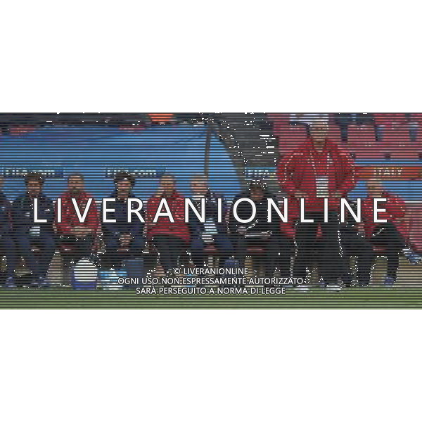 Fifa World Cup Sud Africa 2010 Match #41 Johannesburg (Ellis Park Stadium) - 24.06.2010 Slovacchia-Italia Nella Foto:lippi /Ph.Vitez-Ag. Aldo Liverani