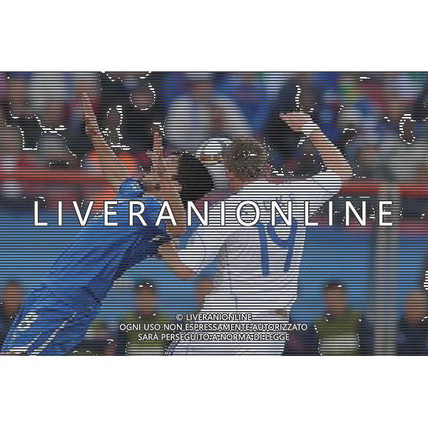 Fifa World Cup Sud Africa 2010 Match #41 Johannesburg (Ellis Park Stadium) - 24.06.2010 Slovacchia-Italia Nella Foto:gattuso kucka /Ph.Vitez-Ag. Aldo Liverani