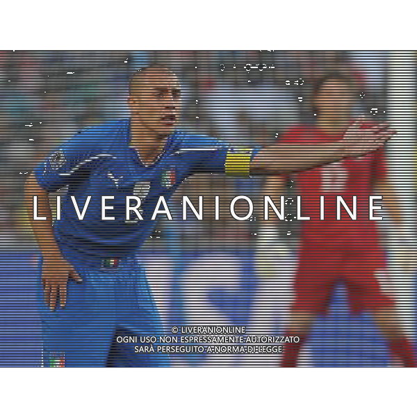 Fifa World Cup Sud Africa 2010 Match #41 Johannesburg (Ellis Park Stadium) - 24.06.2010 Slovacchia-Italia Nella Foto:cannavaro /Ph.Vitez-Ag. Aldo Liverani