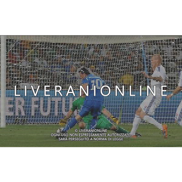 Fifa World Cup Sud Africa 2010 Match #41 Johannesburg (Ellis Park Stadium) - 24.06.2010 Slovacchia-Italia Nella Foto:occasione di natale /Ph.Vitez-Ag. Aldo Liverani