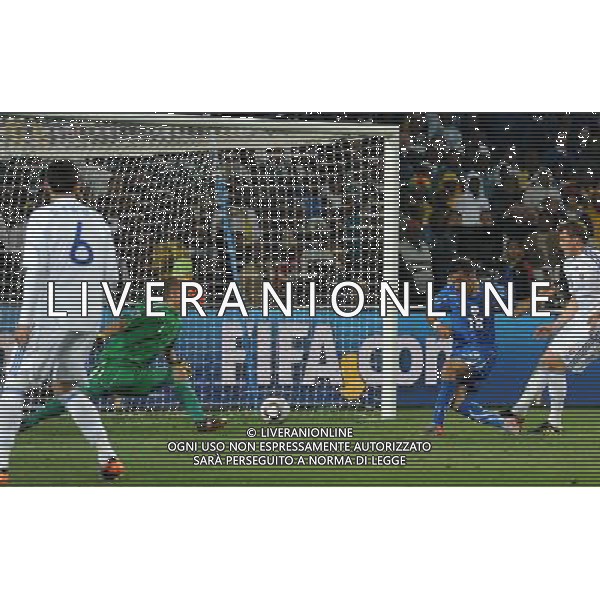 Fifa World Cup Sud Africa 2010 Match #41 Johannesburg (Ellis Park Stadium) - 24.06.2010 Slovacchia-Italia Nella Foto:gol annullato quagliarella /Ph.Vitez-Ag. Aldo Liverani