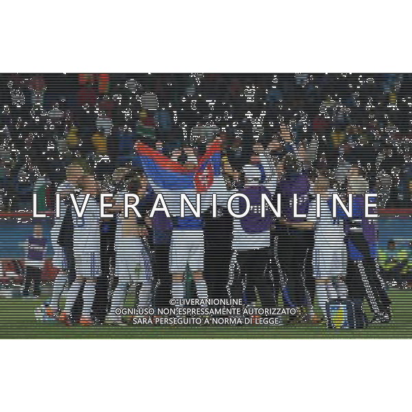 Fifa World Cup Sud Africa 2010 Match #41 Johannesburg (Ellis Park Stadium) - 24.06.2010 Slovacchia-Italia Nella Foto:esultanza slovacchia /Ph.Vitez-Ag. Aldo Liverani