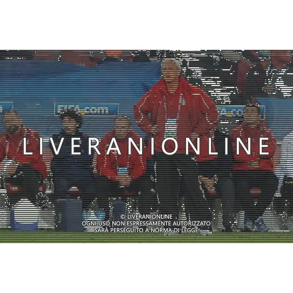 Fifa World Cup Sud Africa 2010 Match #41 Johannesburg (Ellis Park Stadium) - 24.06.2010 Slovacchia-Italia Nella Foto:lippi /Ph.Vitez-Ag. Aldo Liverani