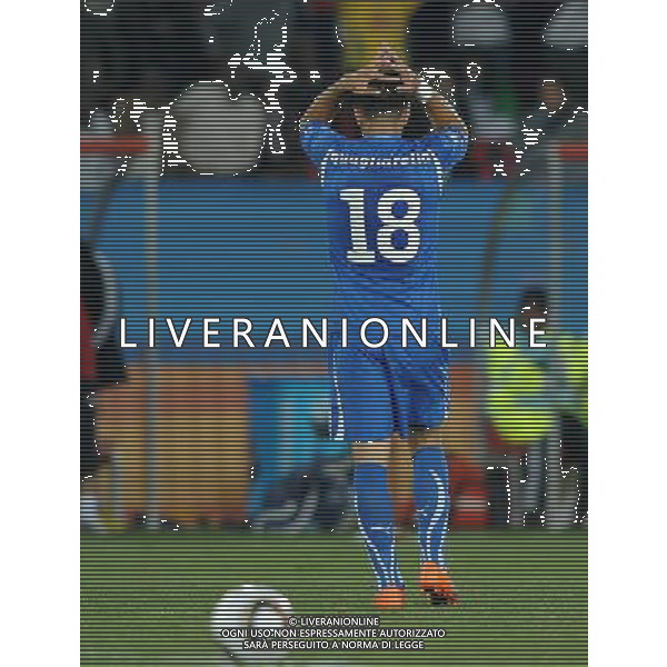 Fifa World Cup Sud Africa 2010 Match #41 Johannesburg (Ellis Park Stadium) - 24.06.2010 Slovacchia-Italia Nella Foto:delusione quagliarella /Ph.Vitez-Ag. Aldo Liverani