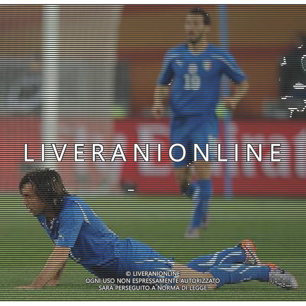 Fifa World Cup Sud Africa 2010 Match #41 Johannesburg (Ellis Park Stadium) - 24.06.2010 Slovacchia-Italia Nella Foto:pirlo deluso /Ph.Vitez-Ag. Aldo Liverani