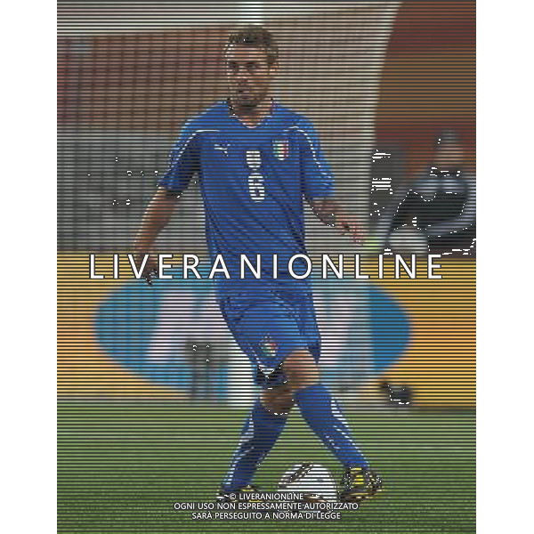 Fifa World Cup Sud Africa 2010 Match #41 Johannesburg (Ellis Park Stadium) - 24.06.2010 Slovacchia-Italia Nella Foto:de rossi /Ph.Vitez-Ag. Aldo Liverani