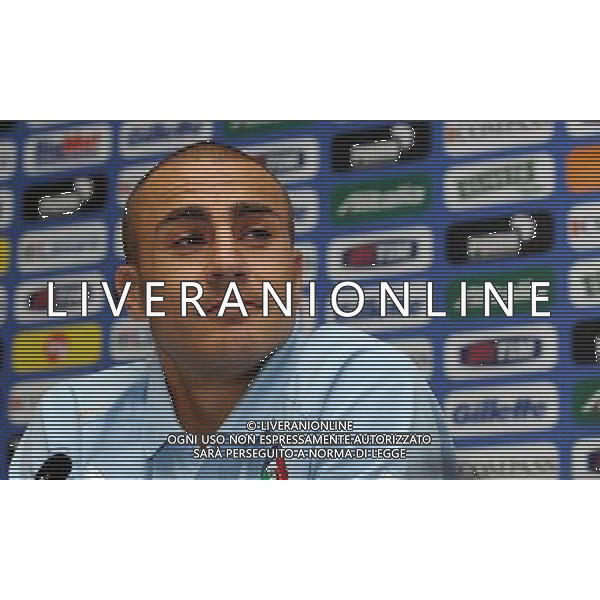 Campionati Mondiali Sud Africa 2010 Irene-Johannesburg - 25.06.2010 Coferenza Stampa Nazionale Italiana Nella Foto: fabio cannavaro /Ph.Vitez-Ag. Aldo Liverani