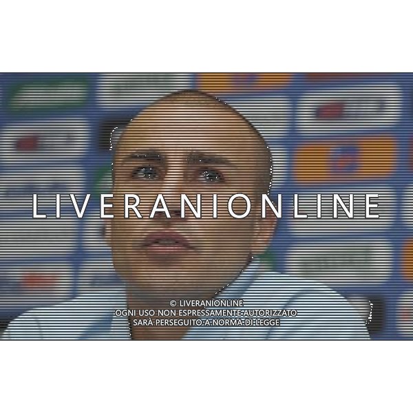 Campionati Mondiali Sud Africa 2010 Irene-Johannesburg - 25.06.2010 Coferenza Stampa Nazionale Italiana Nella Foto: fabio cannavaro /Ph.Vitez-Ag. Aldo Liverani