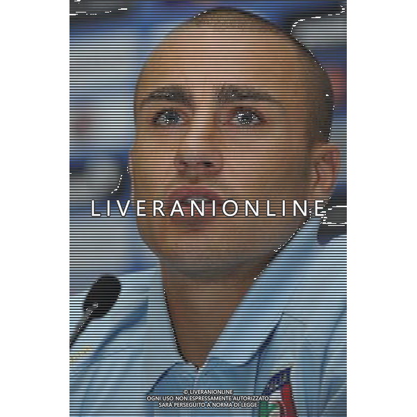 Campionati Mondiali Sud Africa 2010 Irene-Johannesburg - 25.06.2010 Coferenza Stampa Nazionale Italiana Nella Foto: fabio cannavaro /Ph.Vitez-Ag. Aldo Liverani