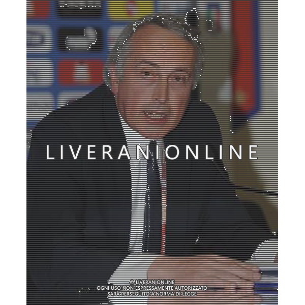 Campionati Mondiali Sud Africa 2010 Irene-Johannesburg - 25.06.2010 Conferenza Stampa Nazionale Italiana Nella Foto:Giancarlo ABETE /Ph.Vitez-Ag. Aldo Liverani