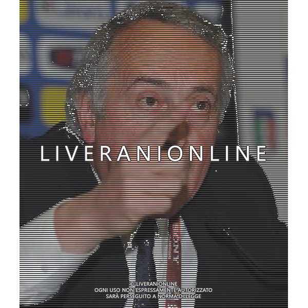 Campionati Mondiali Sud Africa 2010 Irene-Johannesburg - 25.06.2010 Conferenza Stampa Nazionale Italiana Nella Foto:Giancarlo ABETE /Ph.Vitez-Ag. Aldo Liverani