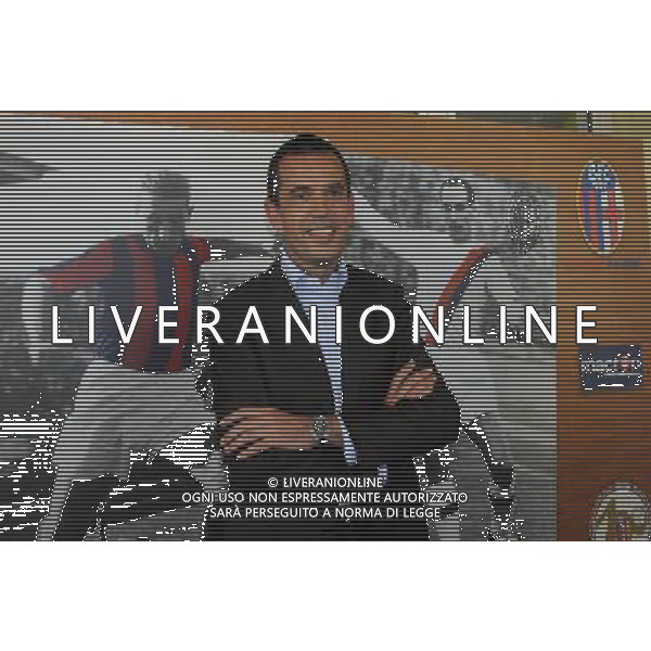 CASTELDEBOLE BOLOGNA 25/06/2010 NELLA FOTO SERGIO PORCEDDA IL NUOVO PRESIDENTE DEL BOLOGNA CALCIO FOTO GIANNI SCHICCHI-AG ALDO LIVERANI