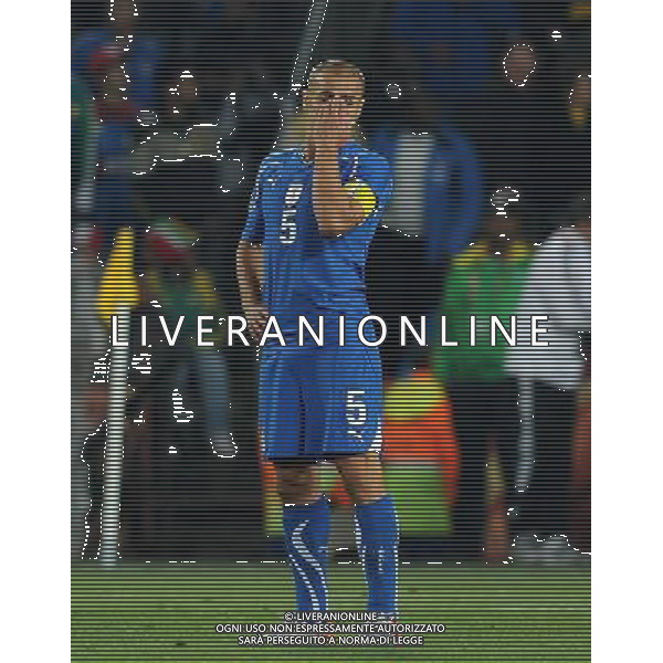 Fifa World Cup Sud Africa 2010 Match #41 Johannesburg (Ellis Park Stadium) - 24.06.2010 Slovacchia-Italia Nella Foto:Fabio CANNAVARO /Ph.Vitez-Ag. Aldo Liverani