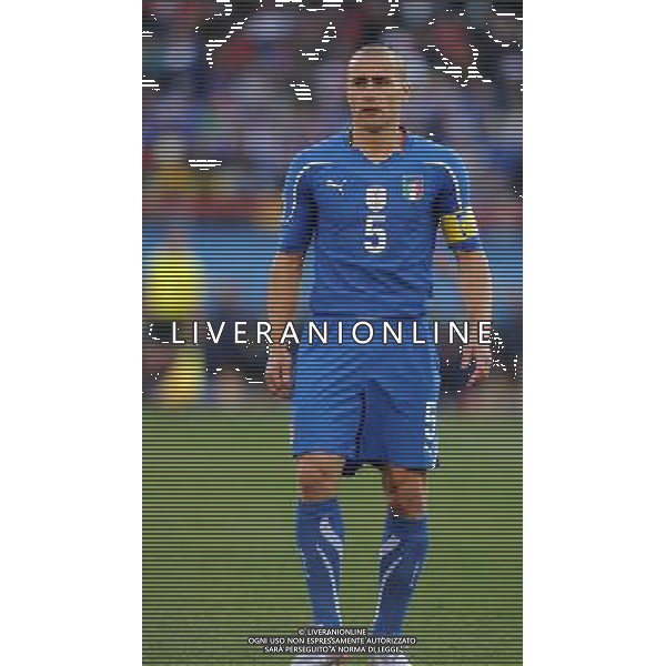 Fifa World Cup Sud Africa 2010 Match #41 Johannesburg (Ellis Park Stadium) - 24.06.2010 Slovacchia-Italia Nella Foto:Fabio CANNAVARO /Ph.Vitez-Ag. Aldo Liverani