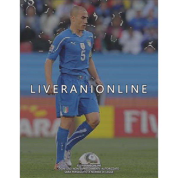 Fifa World Cup Sud Africa 2010 Match #41 Johannesburg (Ellis Park Stadium) - 24.06.2010 Slovacchia-Italia Nella Foto:Fabio CANNAVARO /Ph.Vitez-Ag. Aldo Liverani