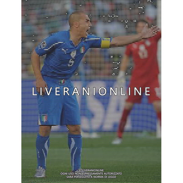 Fifa World Cup Sud Africa 2010 Match #41 Johannesburg (Ellis Park Stadium) - 24.06.2010 Slovacchia-Italia Nella Foto:Fabio CANNAVARO /Ph.Vitez-Ag. Aldo Liverani