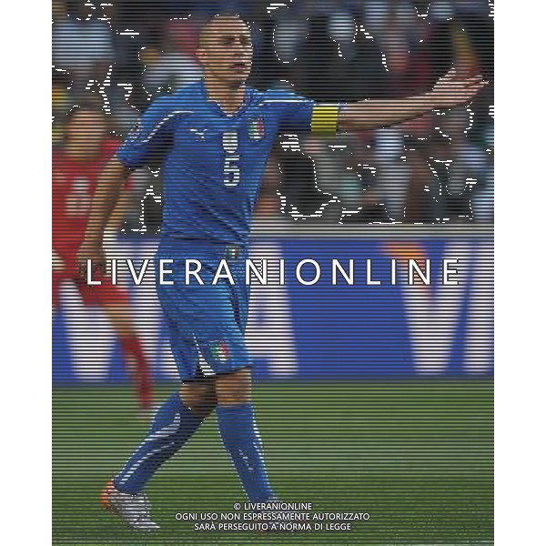 Fifa World Cup Sud Africa 2010 Match #41 Johannesburg (Ellis Park Stadium) - 24.06.2010 Slovacchia-Italia Nella Foto:Fabio CANNAVARO /Ph.Vitez-Ag. Aldo Liverani