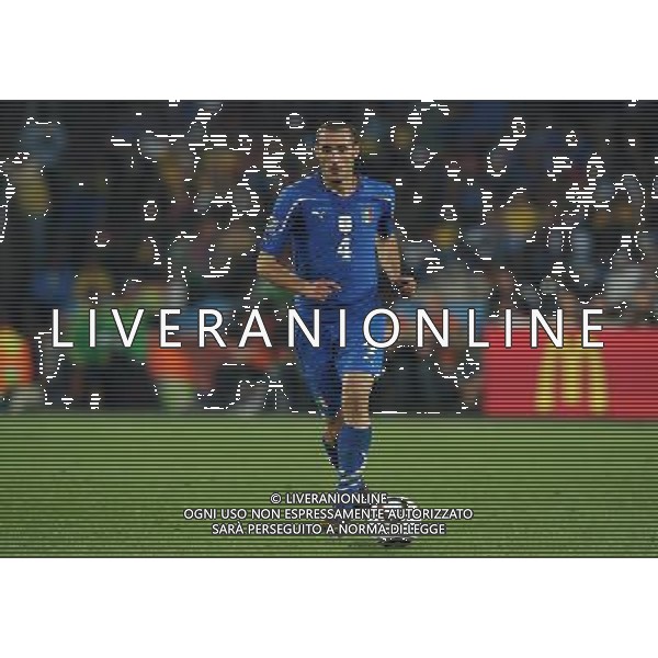 Fifa World Cup Sud Africa 2010 Match #41 Johannesburg (Ellis Park Stadium) - 24.06.2010 Slovacchia-Italia Nella Foto:Giorgio CHIELLINI /Ph.Vitez-Ag. Aldo Liverani