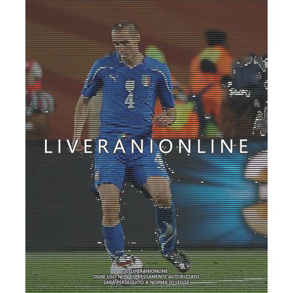 Fifa World Cup Sud Africa 2010 Match #41 Johannesburg (Ellis Park Stadium) - 24.06.2010 Slovacchia-Italia Nella Foto:Giorgio CHIELLINI /Ph.Vitez-Ag. Aldo Liverani