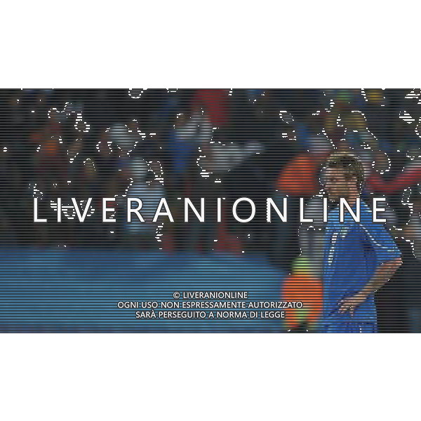 Fifa World Cup Sud Africa 2010 Match #41 Johannesburg (Ellis Park Stadium) - 24.06.2010 Slovacchia-Italia Nella Foto:Daniele DE ROSSI /Ph.Vitez-Ag. Aldo Liverani