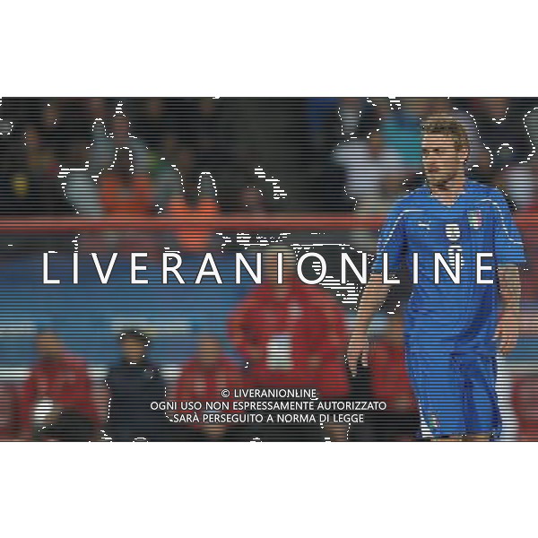 Fifa World Cup Sud Africa 2010 Match #41 Johannesburg (Ellis Park Stadium) - 24.06.2010 Slovacchia-Italia Nella Foto:Daniele DE ROSSI /Ph.Vitez-Ag. Aldo Liverani