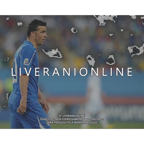 Fifa World Cup Sud Africa 2010 Match #41 Johannesburg (Ellis Park Stadium) - 24.06.2010 Slovacchia-Italia Nella Foto:Antonio DI NATALE /Ph.Vitez-Ag. Aldo Liverani