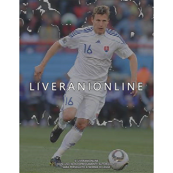 Fifa World Cup Sud Africa 2010 Match #41 Johannesburg (Ellis Park Stadium) - 24.06.2010 Slovacchia-Italia Nella Foto:Jan DURICA /Ph.Vitez-Ag. Aldo Liverani