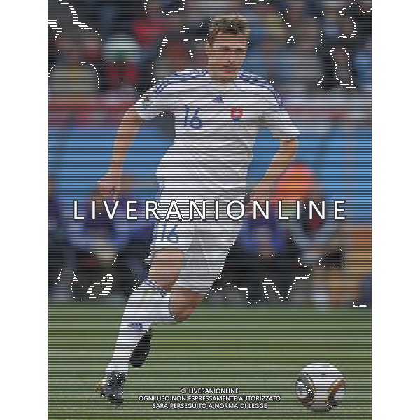 Fifa World Cup Sud Africa 2010 Match #41 Johannesburg (Ellis Park Stadium) - 24.06.2010 Slovacchia-Italia Nella Foto:Jan DURICA /Ph.Vitez-Ag. Aldo Liverani