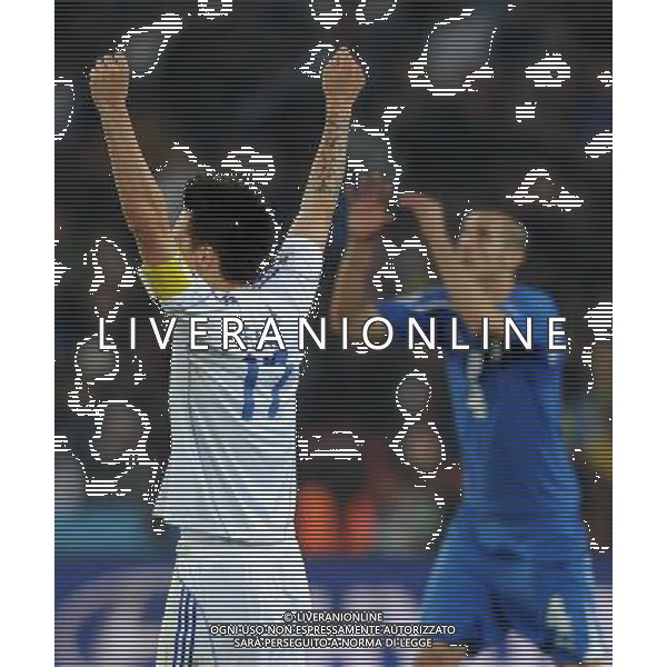 Fifa World Cup Sud Africa 2010 Match #41 Johannesburg (Ellis Park Stadium) - 24.06.2010 Slovacchia-Italia Nella Foto:Marek HAMSIK-Giorgio CHIELLINI /Ph.Vitez-Ag. Aldo Liverani