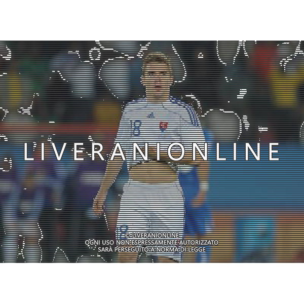 Fifa World Cup Sud Africa 2010 Match #41 Johannesburg (Ellis Park Stadium) - 24.06.2010 Slovacchia-Italia Nella Foto:Erik JENDRISEK /Ph.Vitez-Ag. Aldo Liverani