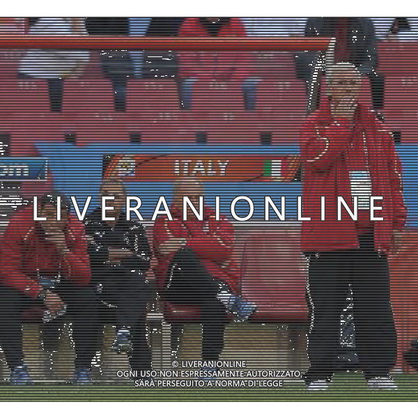 Fifa World Cup Sud Africa 2010 Match #41 Johannesburg (Ellis Park Stadium) - 24.06.2010 Slovacchia-Italia Nella Foto:Marcello LIPPI /Ph.Vitez-Ag. Aldo Liverani