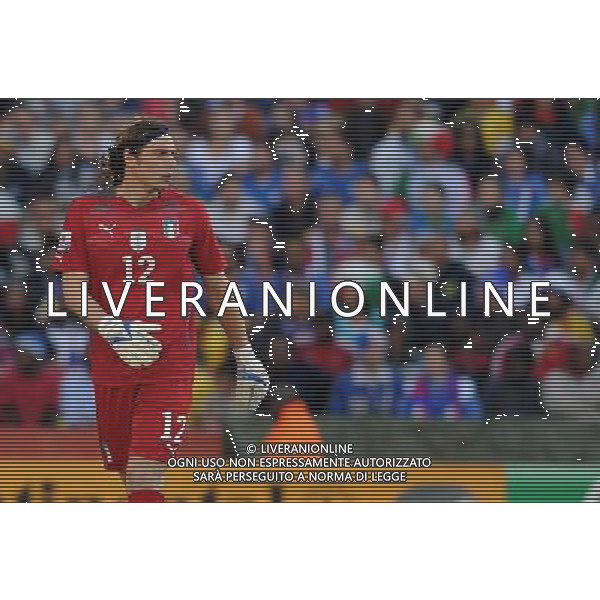 Fifa World Cup Sud Africa 2010 Match #41 Johannesburg (Ellis Park Stadium) - 24.06.2010 Slovacchia-Italia Nella Foto:Federico MARCHETTI /Ph.Vitez-Ag. Aldo Liverani