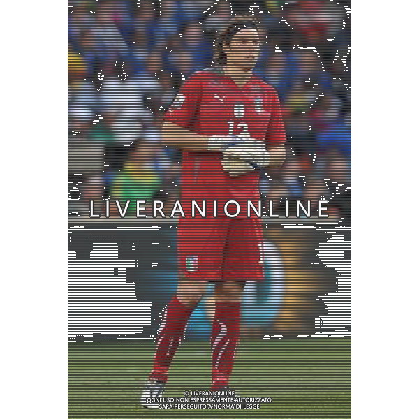 Fifa World Cup Sud Africa 2010 Match #41 Johannesburg (Ellis Park Stadium) - 24.06.2010 Slovacchia-Italia Nella Foto:Federico MARCHETTI /Ph.Vitez-Ag. Aldo Liverani