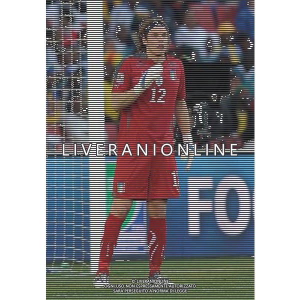 Fifa World Cup Sud Africa 2010 Match #41 Johannesburg (Ellis Park Stadium) - 24.06.2010 Slovacchia-Italia Nella Foto:Federico MARCHETTI /Ph.Vitez-Ag. Aldo Liverani