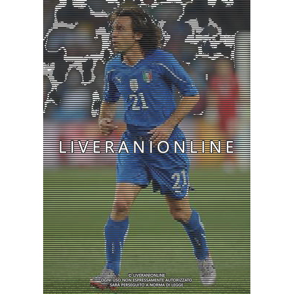 Fifa World Cup Sud Africa 2010 Match #41 Johannesburg (Ellis Park Stadium) - 24.06.2010 Slovacchia-Italia Nella Foto:Andrea PIRLO /Ph.Vitez-Ag. Aldo Liverani