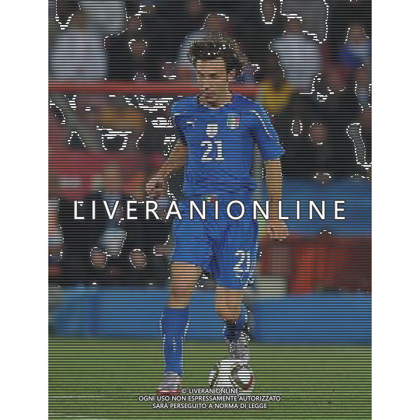 Fifa World Cup Sud Africa 2010 Match #41 Johannesburg (Ellis Park Stadium) - 24.06.2010 Slovacchia-Italia Nella Foto:Andrea PIRLO /Ph.Vitez-Ag. Aldo Liverani